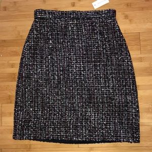 NWT Ann Taylor Tweed Pencil Skirt